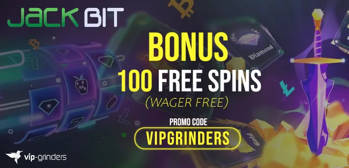 jackbit promo code welcome bonus 100 free spins no wagering