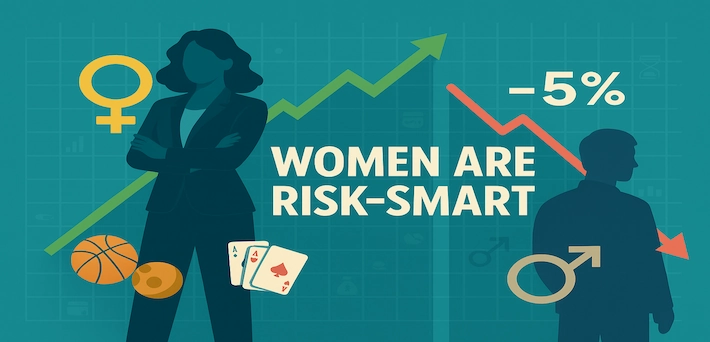 women are risk smart sports bettors