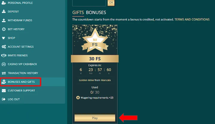 22bet bonus senza deposito giri gratis come riscattarlo
