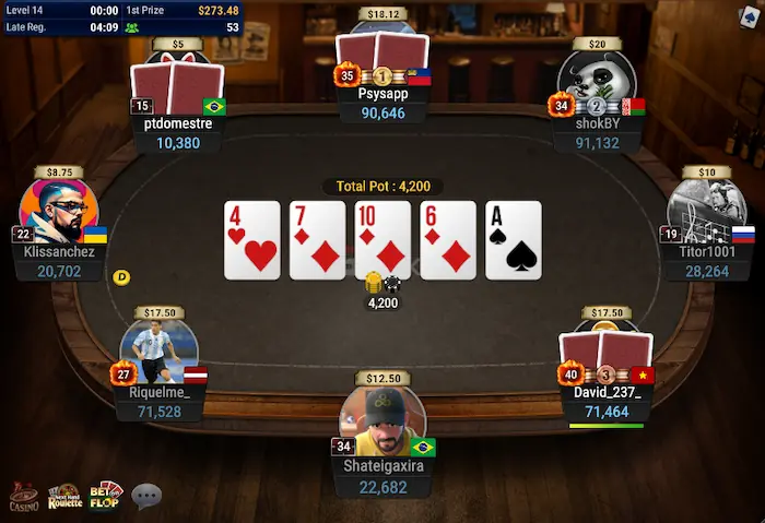ggpoker table view