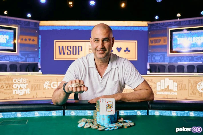 David Shmuel Takes Down First Open Event at 2025 WSOP David Shmuel Takes Down First Open Event at 2025 WSOP