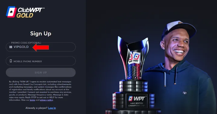 clubwpt gold promo code VIPGOLD