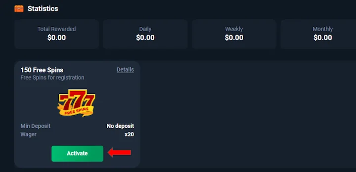 coins.game 150 no deposit free spins exclusive