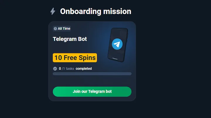 coins.game telegram bot no deposit free spins