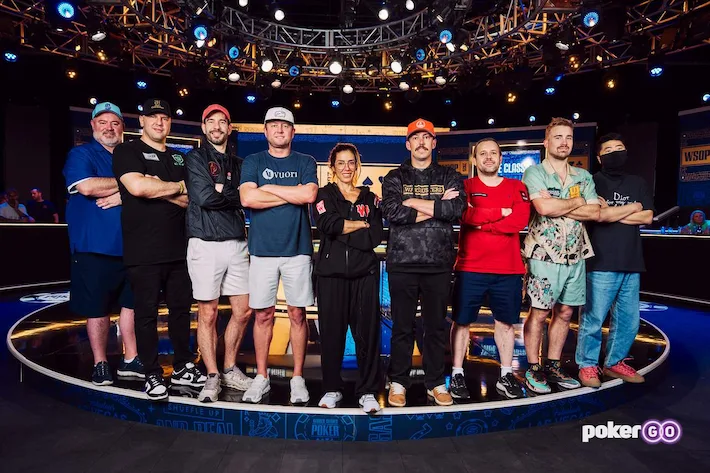 WSOP 2025 Final Table Set WSOP 2025 Final Table Set