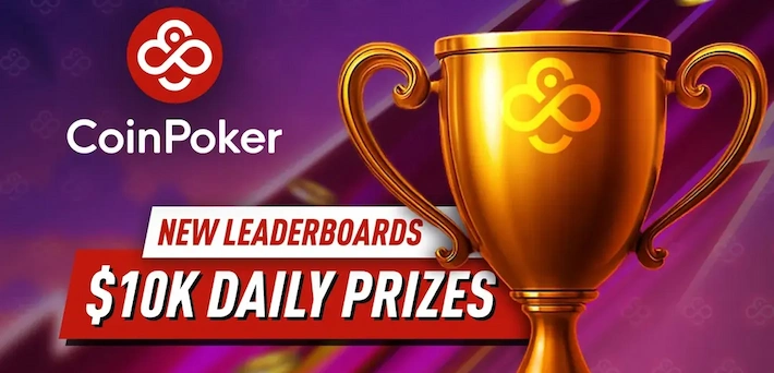 CoinPoker Launches New 4-Hour Cash Game Leaderboards