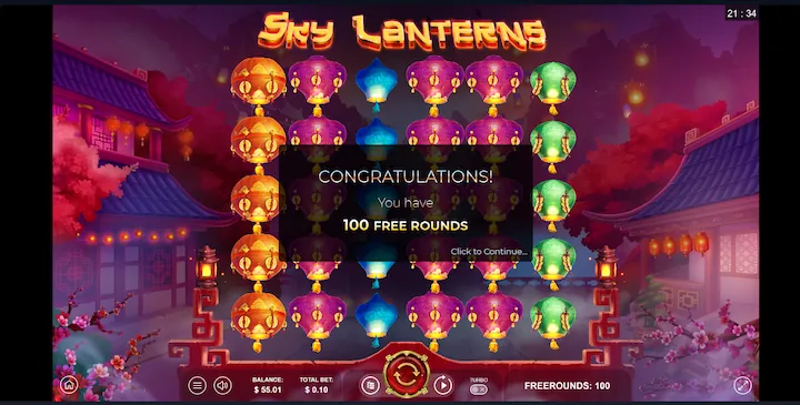 jackbit promo code 100 free spins no wager on sky lantern