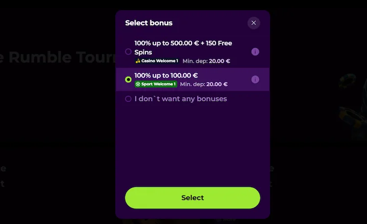 spinmama casino sports welcome bonus