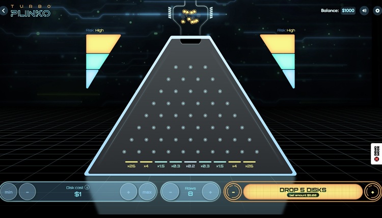 Turbo Plinko Demo Mode