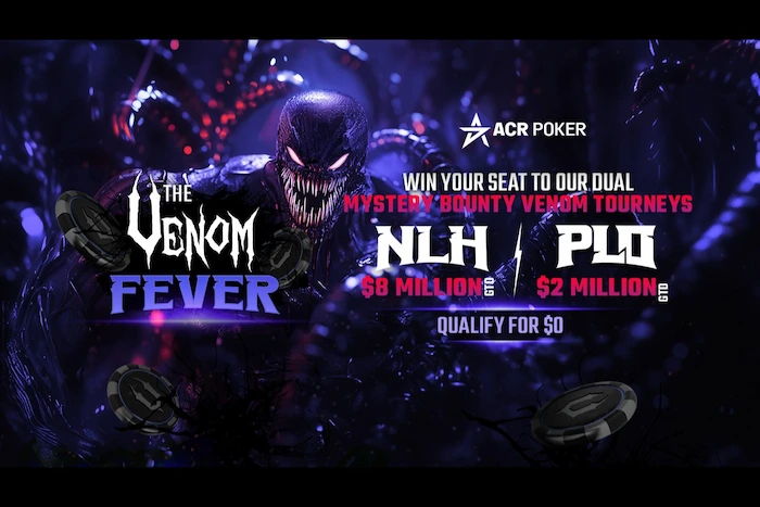 Dual Mystery Bounty Venoms Kick Off Today on ACR Poker