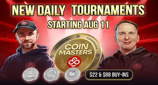 CoinPoker Expands Schedule for CoinMasters Asia