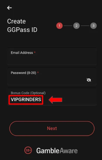 ggvegas bonus code VIPGRINDERS