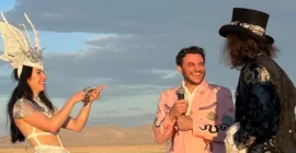 Liv Boeree and Igor Kurganov Married at Burning Man