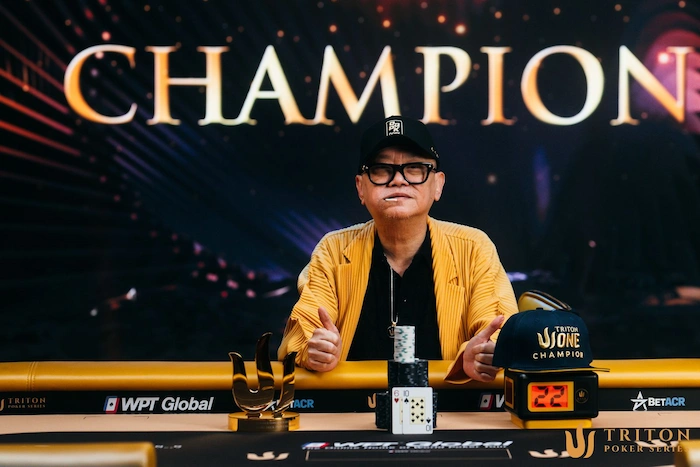 Richard Yong Bags Third Triton Title in Jeju Richard Yong Bags Third Triton Title in Jeju
