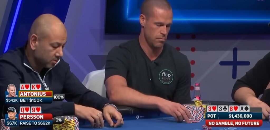 Biggest televised texas holdem hand