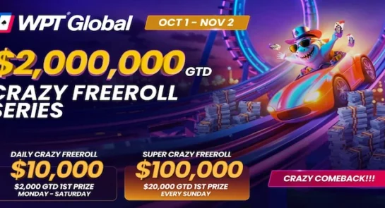 WPT Global Crazy Freeroll Series 710x342