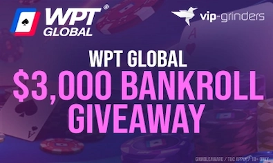 WPT Global $3,000 Bankroll Giveaway