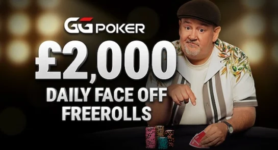 Get Ready for £2,000 Freeroll Frenzy with Johnny Vegas on GGPoker