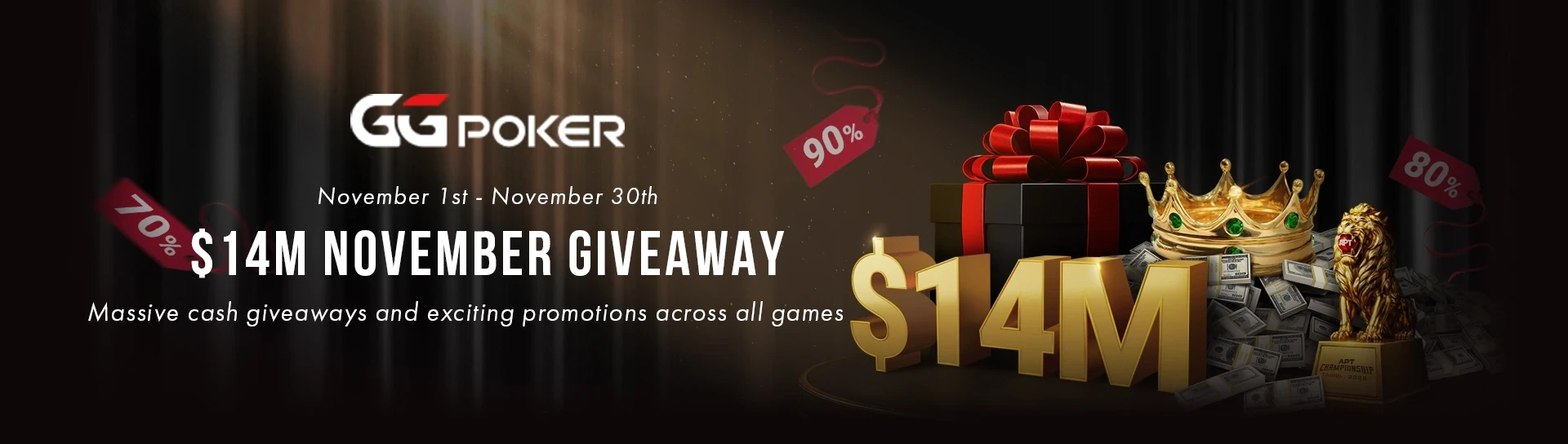 GGPoker November Giveaway