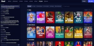 duel.com casino lobby