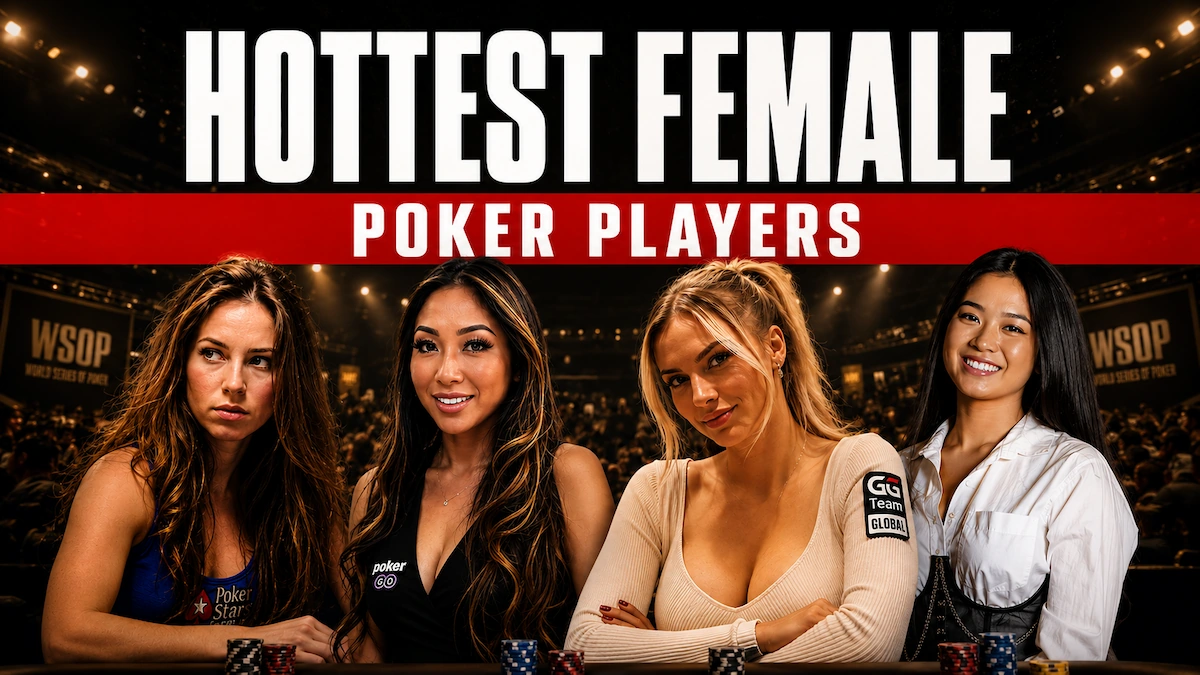 The hottest female poker players featuring Liv Boeree, Maria Ho, Andrijana Gligoric, and Qiyu Zhou at the WSOP