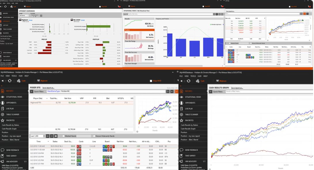 Poker Manager 3 Poker Manager 3 interface