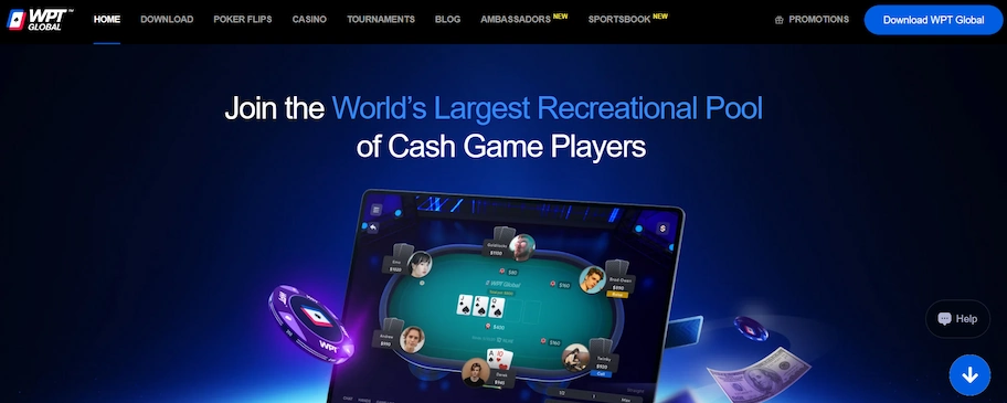 WPT Global - best poker site for soft cash games