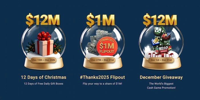 $25,000,000 End of 2025 Giveaway on GGPoker
