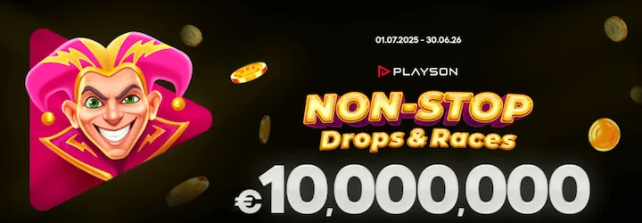 golden panda casino playson non-stop drops & races