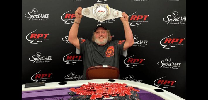 Rough Rider Poker Tour winner