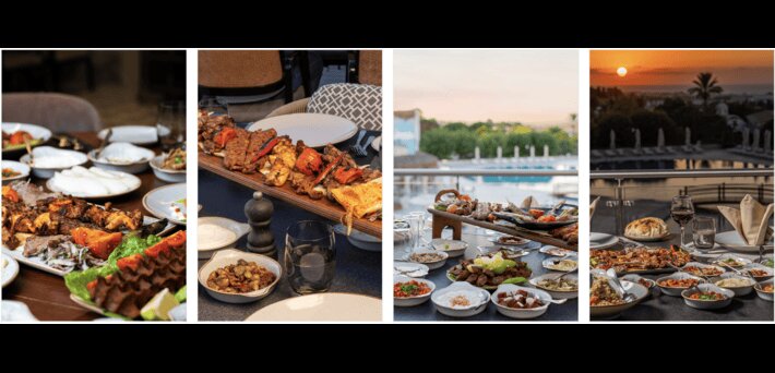 Chamada Çatalköy Grill Restaurant outdoor dining area in North Cyprus