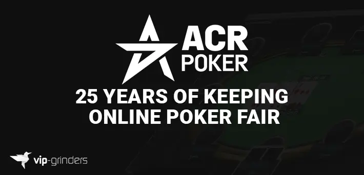 ACR Poker celebrates 25 years of keeping online poker fair and secure