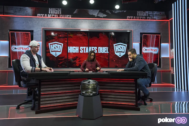 berkey-vs-bleznick-high-stakes-duel-6-pokergo Matt Berkey and Jared Bleznick face off at the High Stakes Duel 6 table on PokerGO