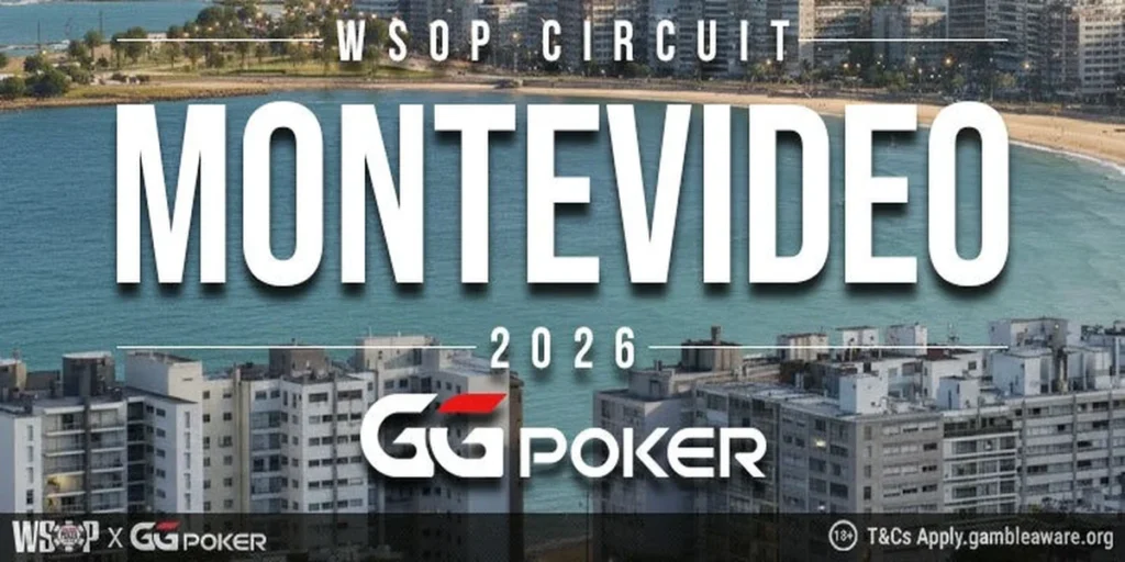 WSOP Circuit Montevideo 2026 at Casino Carrasco with GGPoker satellite qualifiers from $5