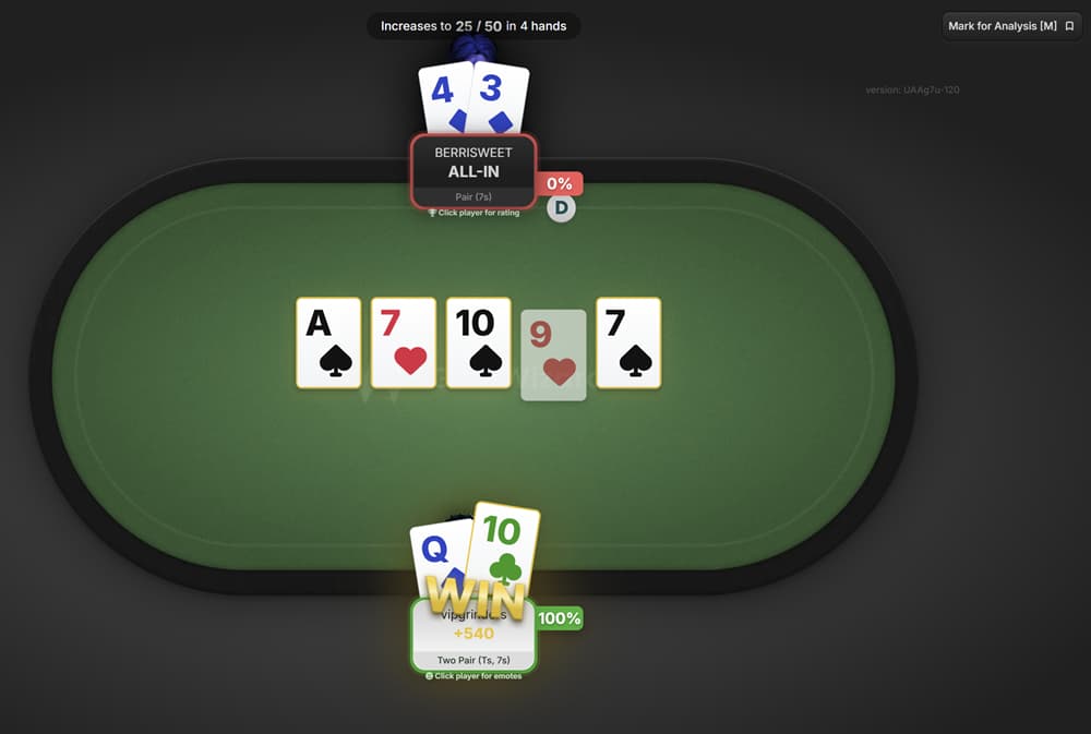 GTO Wizard Heads Up Play