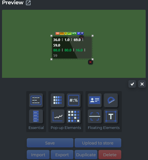 DriveHUD HUD Designer DriveHUD HUD Designer