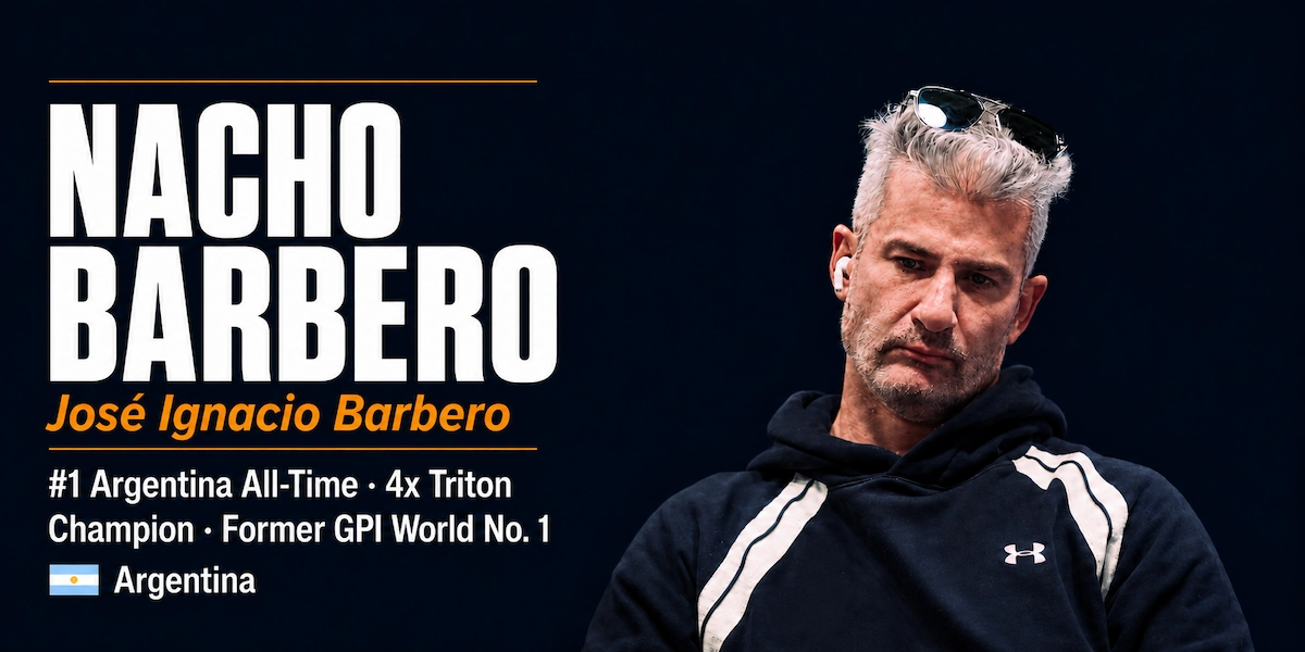 Nacho Barbero Poker Career and Earnings Nacho Barbero, Argentina's all-time leading poker tournament earner