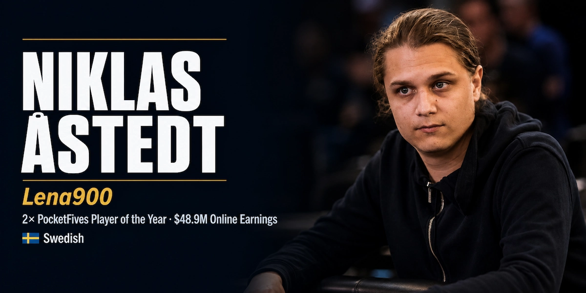 Niklas Astedt Lena900 Poker Profile Niklas Astedt, the Swedish poker player known online as Lena900, at a live tournament table