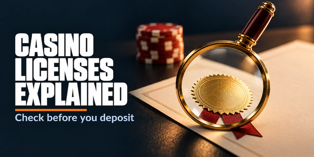 Online casino licenses explained and how to check one before you deposit